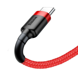 Kabel USB do USB-C Baseus Cafule 2A 2m (czerwony) - 5