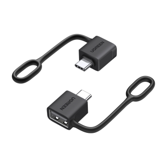 Adapter USB-C do USB-A Ugreen LS503, 2 sztuki (biały) - 2