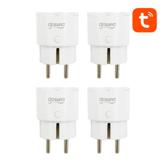 Gniazdko smart GOSUND SP111 16A 3680W Wi-Fi Tuya 4-pak - 4