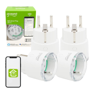 Gniazdko smart GOSUND SP111 16A 3680W Wi-Fi Tuya 4-pak - 6