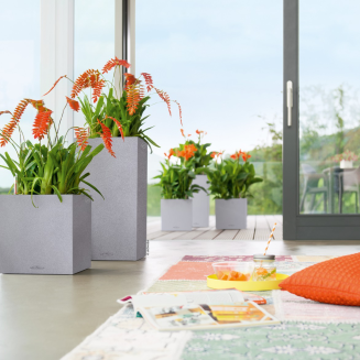 Donica Lechuza Canto Stone 40 kostka szary kamienny - 10