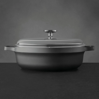 Patelnia saute z pokrywą BergHOFF Gem Cast Alu 28 cm - 4