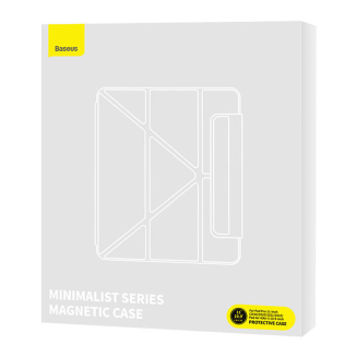 Etui magnetyczne Baseus Minimalist do Pad Air4/Air5 10.9″/Pad Pro 11″ (różowy) - 4