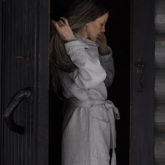 Szlafrok Lapuan Kankurit Terva white-linen S - 6