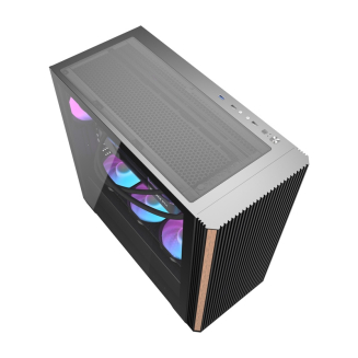 Obudowa komputerowa DARKFLASH DS900WS + 4 wentylatory (czarna) - 4