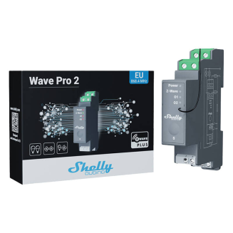 Przekaźnik SHELLY Qubino Pro 2 Z-Wave DIN 2-kanał - 3