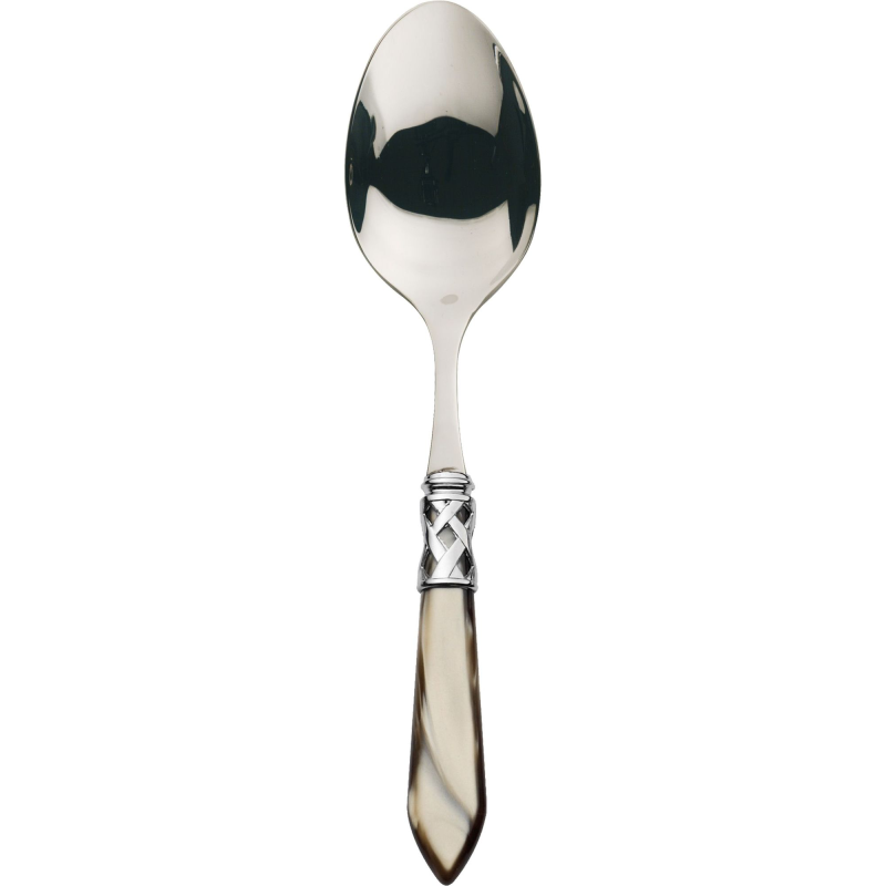 Łyżka do serwowania Casa Bugatti Aladdin Onyx/Steel