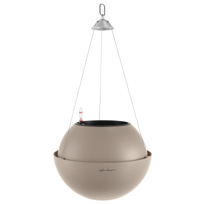 Donica podwieszana Lechuza Bola Color 32 piaskowy brąz