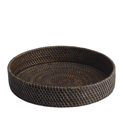 Taca ratanowa Aquanova Cino Pecan ø 30x6 cm