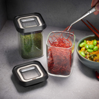  Set of 4 Gefu Pantry glass kitchen containers - 16