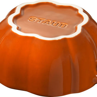 Mini Cocotte okrągły dynia Staub - 500 ml, Pomarańczowy - 3