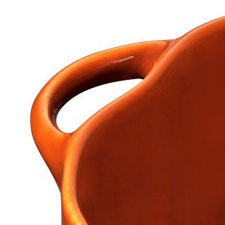 Mini Cocotte okrągły dynia Staub - 500 ml, Pomarańczowy - 4