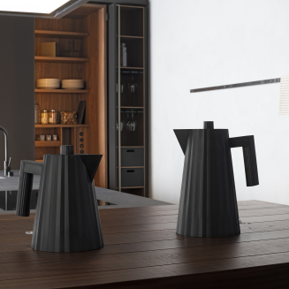 Czajnik elektryczny Alessi Plissé Black 1.7l - 3