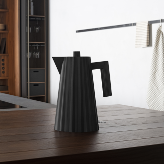 Czajnik elektryczny Alessi Plissé Black 1.7l - 2