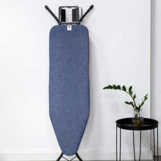 Deska do prasowania Brabantia B 124x38 cm z podstawą na żelazko parowe Denim Blue - 6