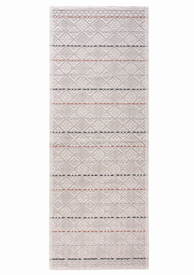  Bricini Tribo Fog kitchen rug 55x150 cm