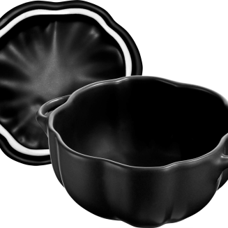 Mini Cocotte okrągły dynia Staub - Czarny, 700 ml | CENA BLACK WEEKS - 2