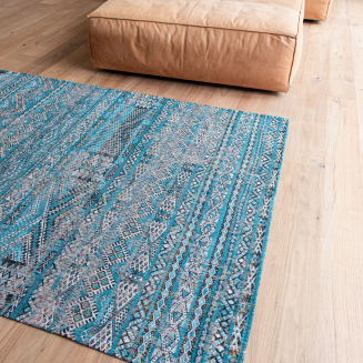 Dywan Louis de Poortere Antiquarian Kilim zemmuri blue - 7