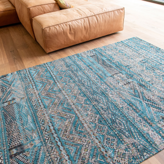 Dywan Louis de Poortere Antiquarian Kilim zemmuri blue - 5