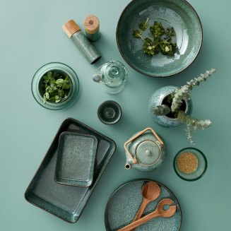 Talerz do serwowania Bitz Gastro Black&Green 38x14 cm - 5