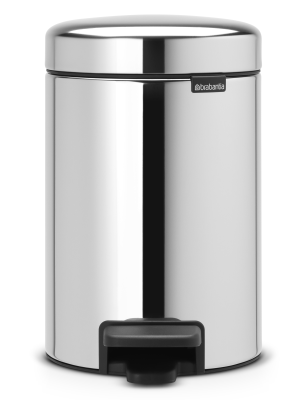 Kosz łazienkowy Brabantia NewIcon 3l Brillant Steel