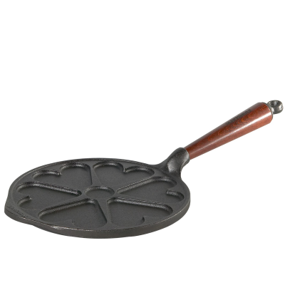 Patelnia do naleśników żeliwna w kształcie serc Skeppshult Traditional 23 cm