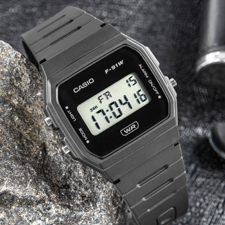 Zegarek CASIO Unisex F-91WB-1AVEF + BOX - 5