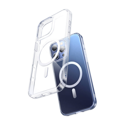 Etui magnetyczne MCDODO PC-4923 do iPhone 16 Pro Max (przezroczyste)