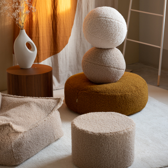  Wigiwama Ottoman Maple Children's Pouf - 6