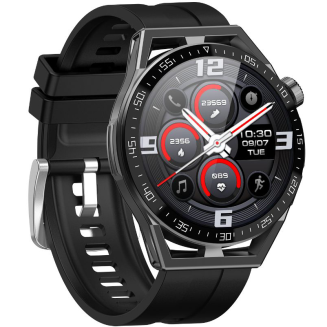 Smartwatch  Rubicon RNCE88-2 Czarny- Czarny Pasek Silikonowy + Czarna Bransoleta - 5