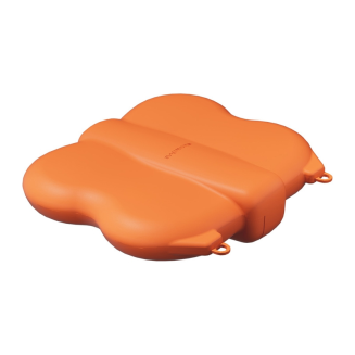 Sunnylife Mini etui z karabińczykiem do NEO 2 pomarańczowe - 3