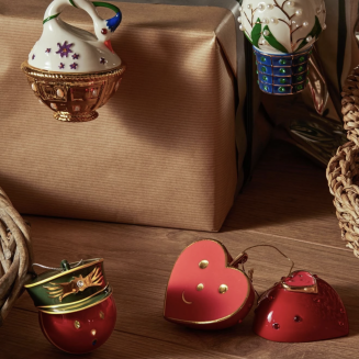 Ozdoba świąteczna Alessi Cuore e Cuora - 6