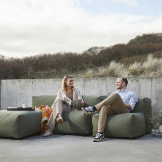 Sofa ogrodowa SACKit Soft Sofa Kirra Noir 5 Seater - 6