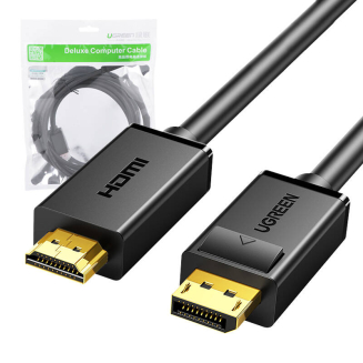 Kabel UGREEN DP101 DisplayPort-HDMI 1.5m (czarny) - 2