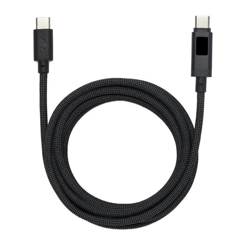 Kabel DJI Power USB-C 7A 1.8m z wyświetlaczem