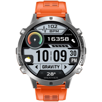 Smartwatch Gravity Grafitowy Pasek + Bransoleta GT42-4 - 5