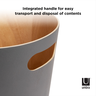 Kosz Umbra Woodrow Natural-Charcoal 7.5 l | SZYBKA WYSYŁKA 24H - 8