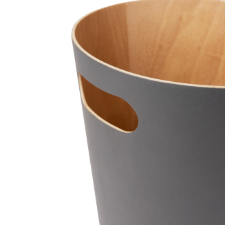 Kosz Umbra Woodrow Natural-Charcoal 7.5 l - 4