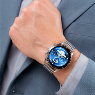 Smartwatch Gravity Srebrny Bransoleta + Pasek GT10-6 - 2