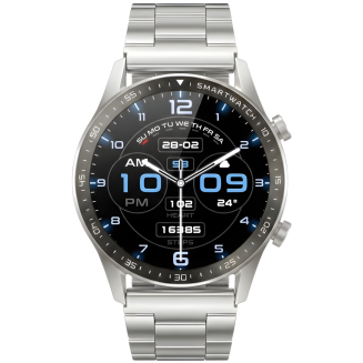 Smartwatch Gravity Srebrny Bransoleta + Pasek GT10-6 - 9
