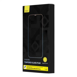 Szkło hartowane BASEUS Corning do iPhone 13 Pro Max/14 Plus filtr pyłu - 8