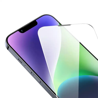 Szkło hartowane Baseus Corning do iPhone 13 Pro Max/14 Plus z filtrem przeciwpyłowym - 5