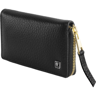 Zestaw do manicure Zwilling Twinox Gold czarne skórzane etui 3 elementy - 2