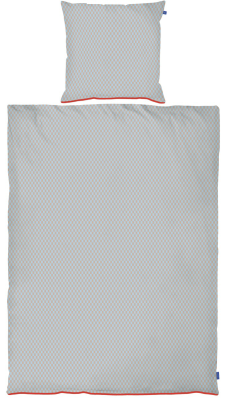Pościel Mette Ditmer MINI CHECKS Light Blue & Tan 140×220 cm