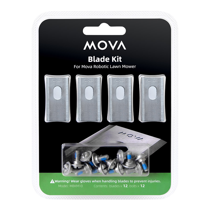  Blades for the MOVA MBKM10 mowing robot 12 pcs
