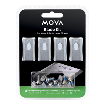  Blades for the MOVA MBKM10 mowing robot 12 pcs
