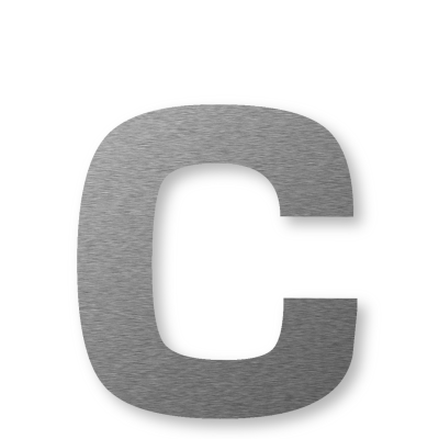 Litera na dom Keilbach Big Number "C"