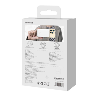 Powerbank magnetyczny Baseus Magnetic Mini 10000mAh, USB-C 20W MagSafe (biały) - 12