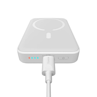 Powerbank BASEUS Magnetic Mini 10000mAh 20W MagSafe (biały) - 5