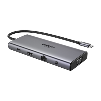 Hub USB-C UGREEN CM639 11-portowy PD 100W - 2